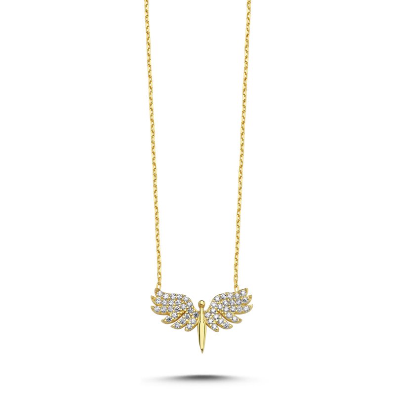 Angel CZ Necklace - N95429