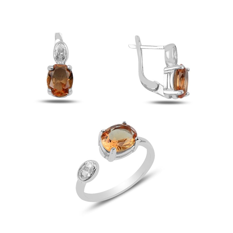 CZ & Sultanite Set - S96142