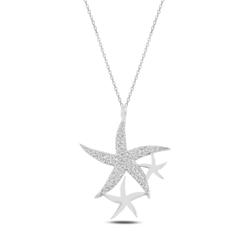 Starfish CZ Necklace - N96251