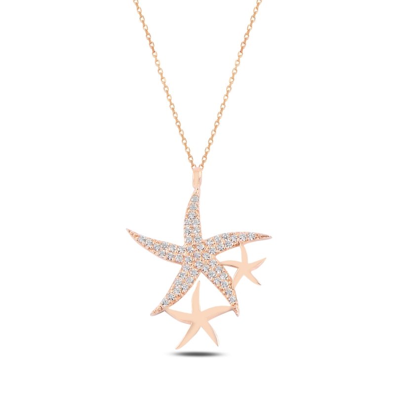 Starfish CZ Necklace - N96251