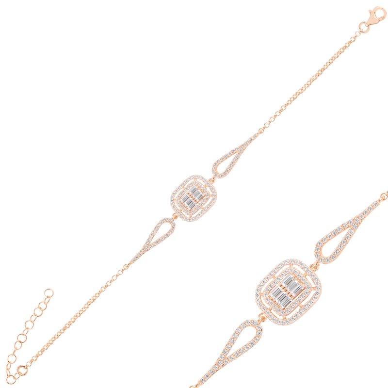 Baguette CZ Bracelet - B96259