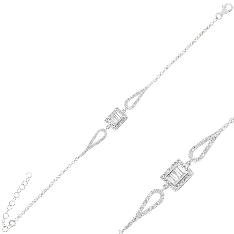 Baguette CZ Bracelet - B96260