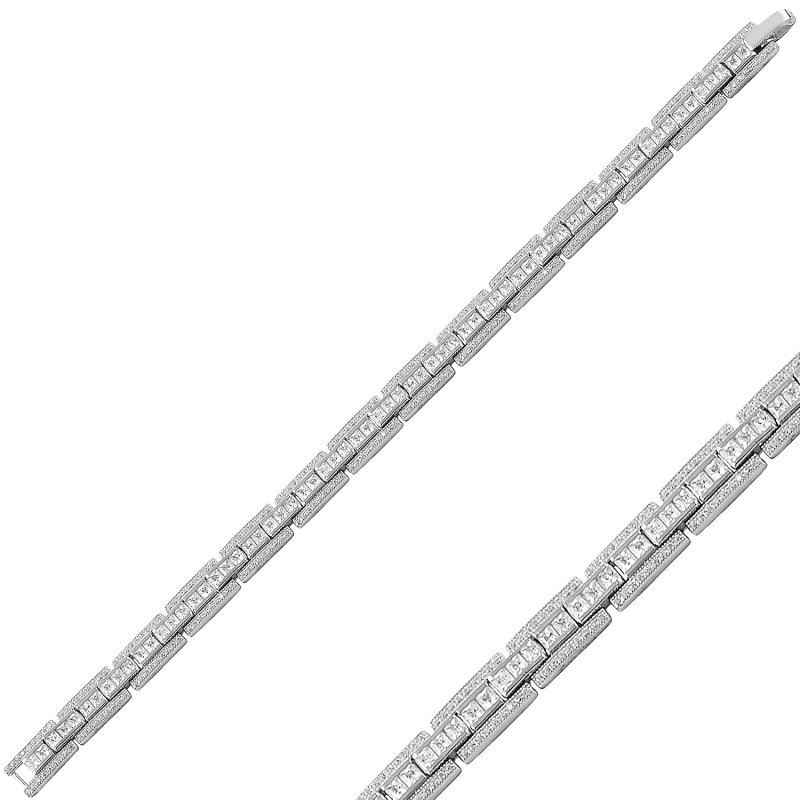 Baguette CZ Bracelet - B96454