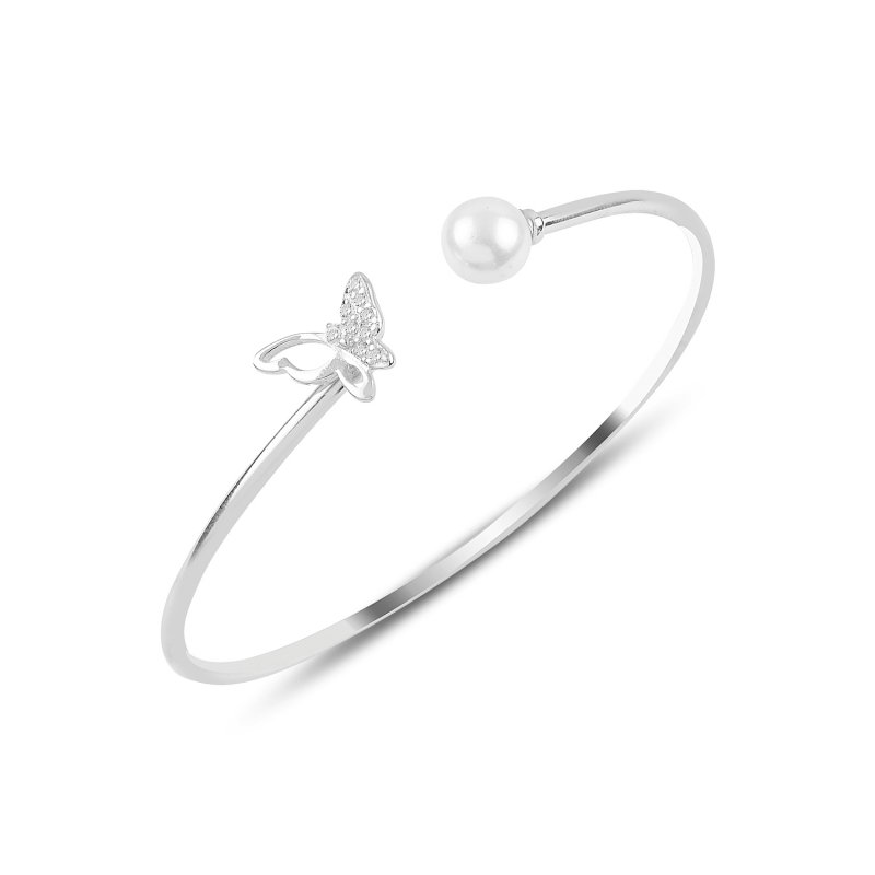 Pearl & CZ Bangle - BN96629