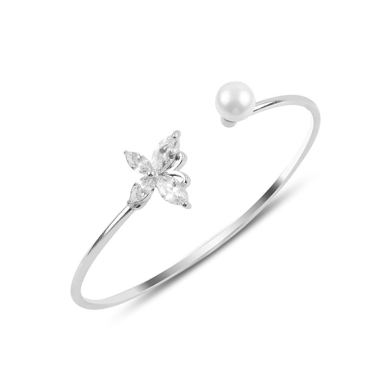 Pearl & CZ Bangle - BN96631