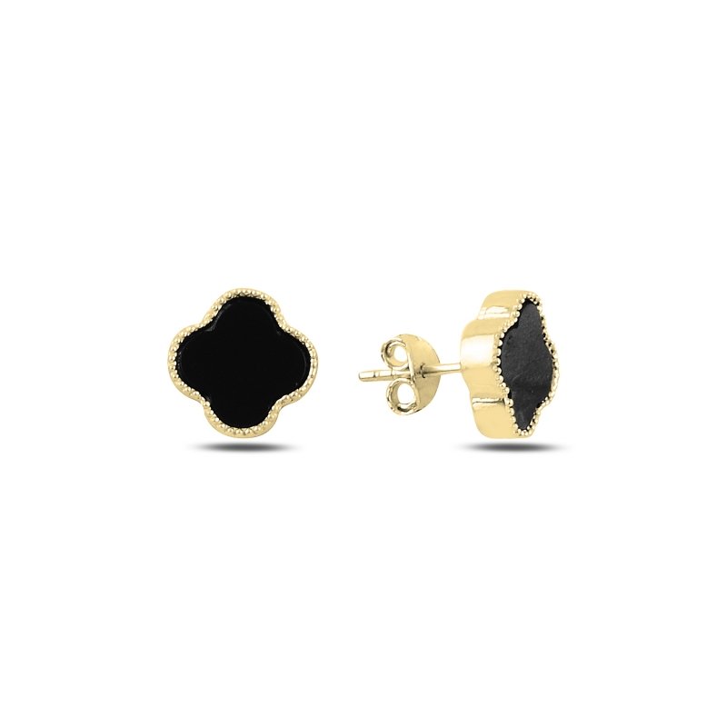 Quatrefoil Stud Earrings - E96837
