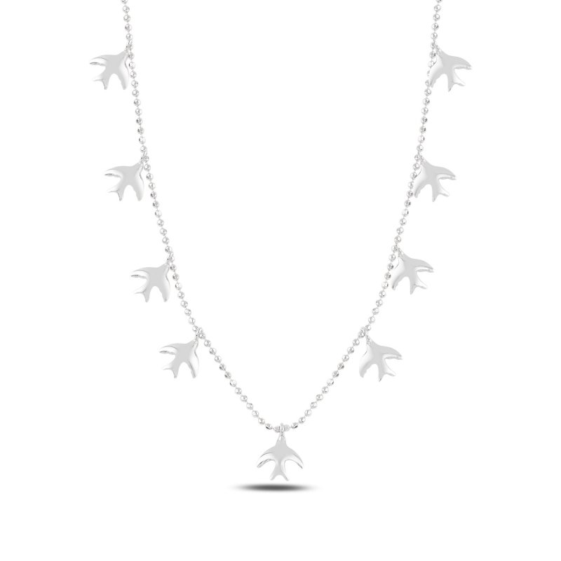 Bird Dangle Charm Necklace - N97069