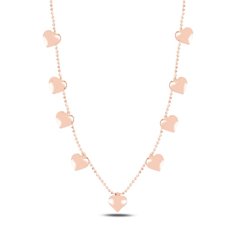 Heart Dangle Charm Necklace - N97071