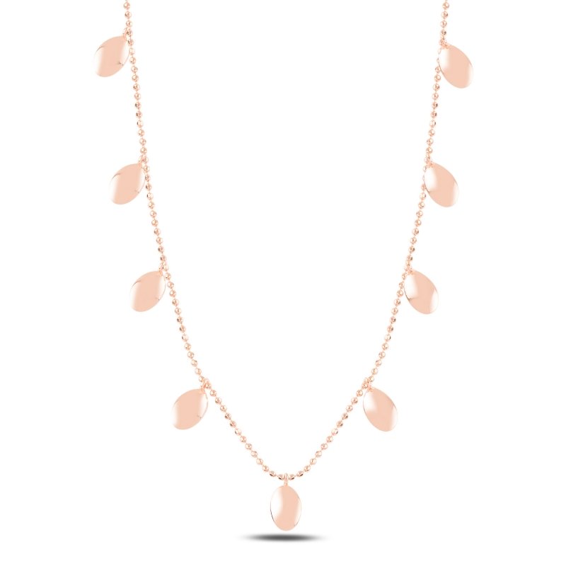 Oval Dangle Charm Necklace - N97075