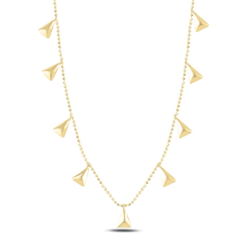 Triangle Dangle Charm Necklace - N97076