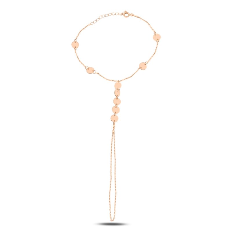 Sequin Bracelet with Ring - B97127