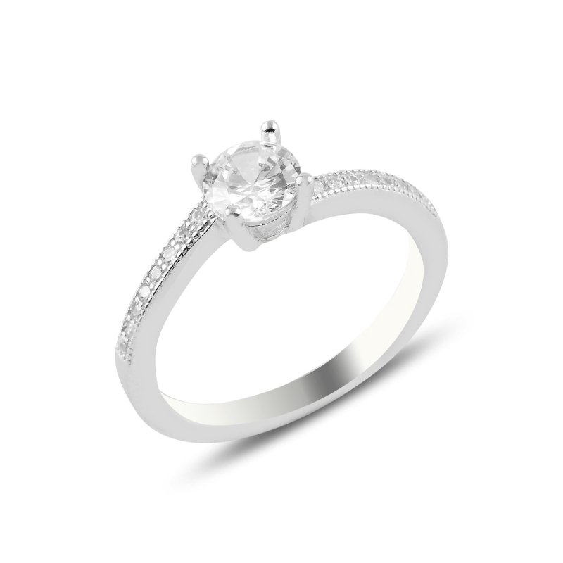 CZ Solitaire Ring - R97525