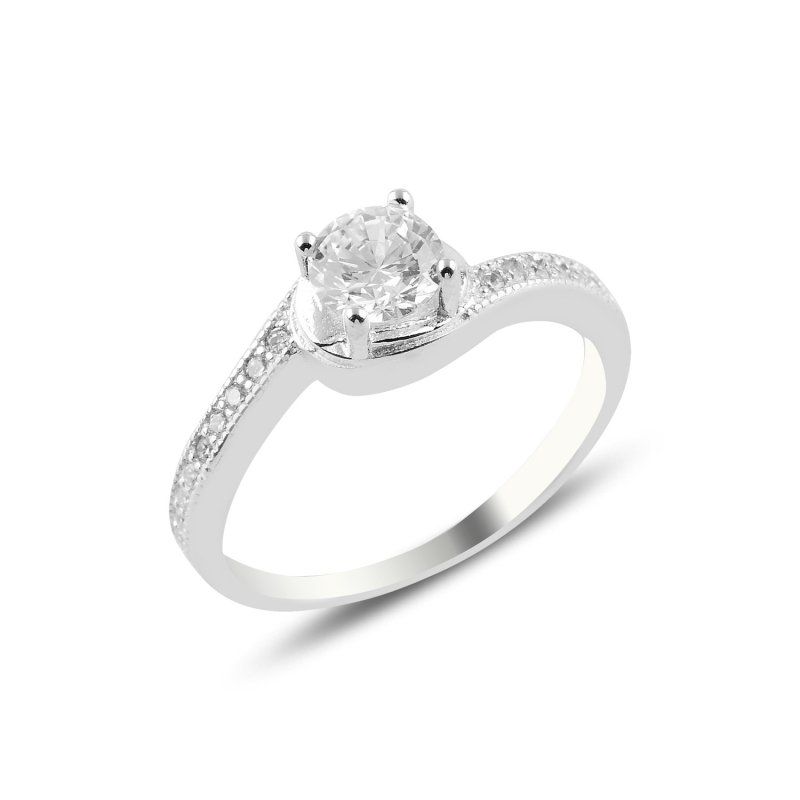 CZ Solitaire Ring - R97571