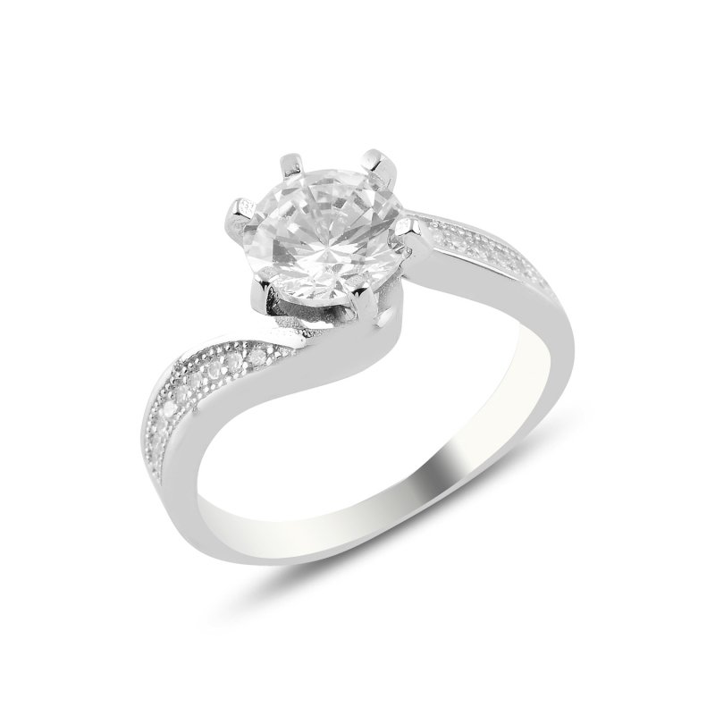 CZ Solitaire Ring - R97576