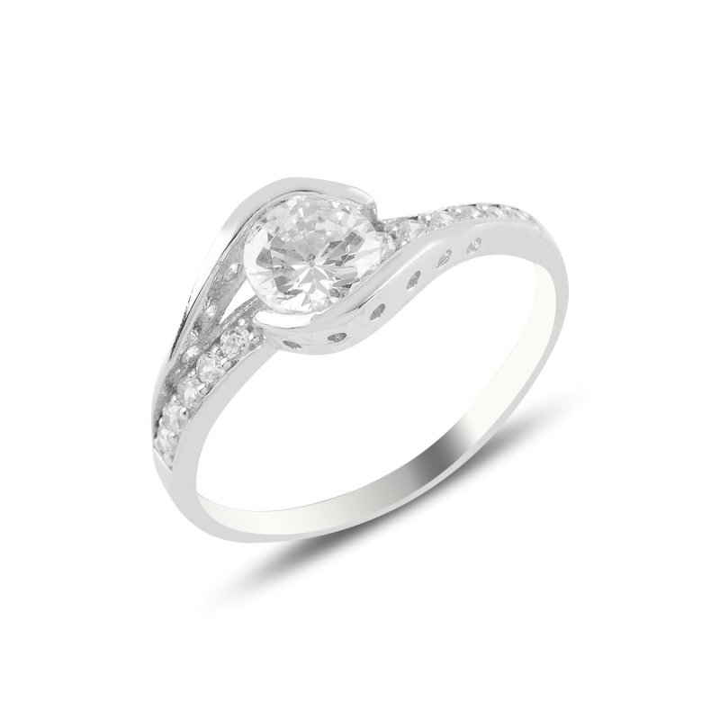 CZ Solitaire Ring - R97584