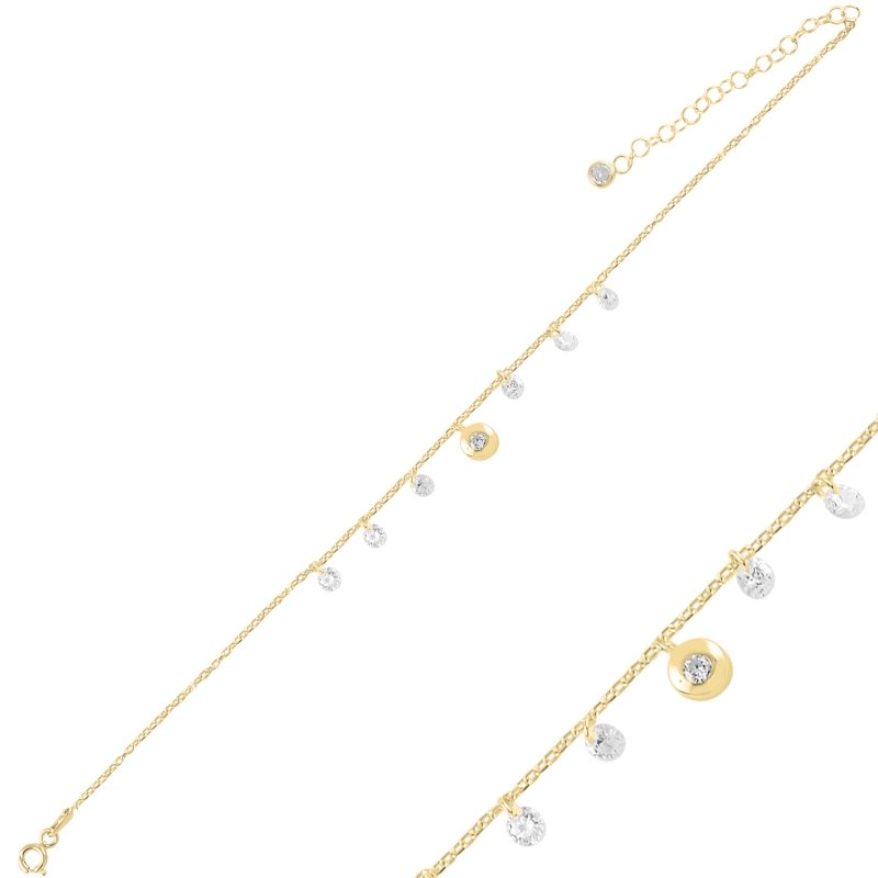 Dangle CZ Anklet - ANK97990