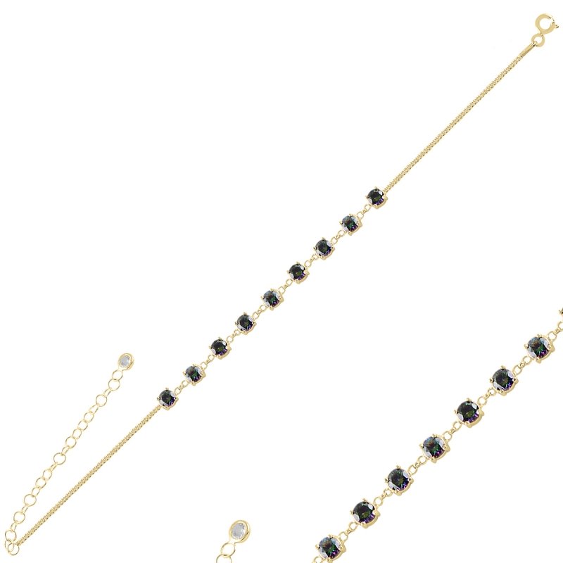 Mystic Topaz CZ Bracelet - B98308
