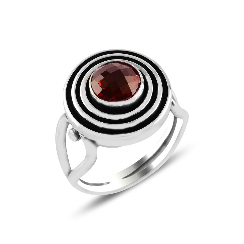 Garnet CZ Ring - R98523