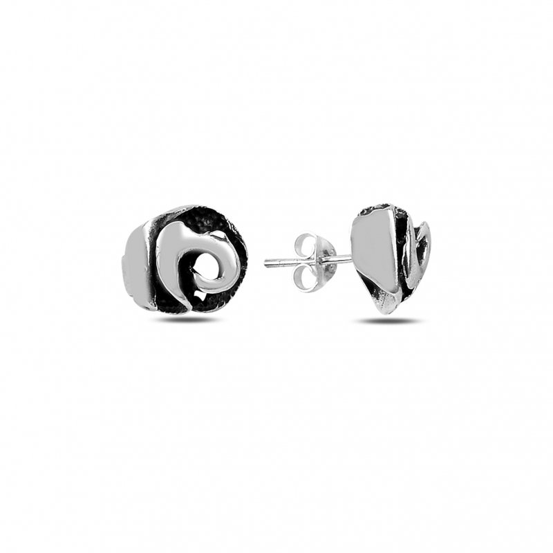 Stoneless Stud Earrings - E99006