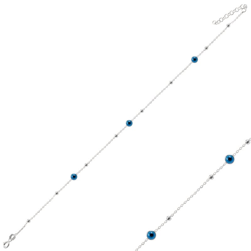 Evil Eye & Ball Anklet - ANK99180