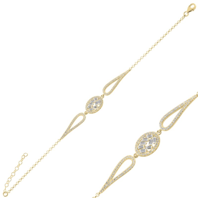 Baguette CZ Bracelet - B99497