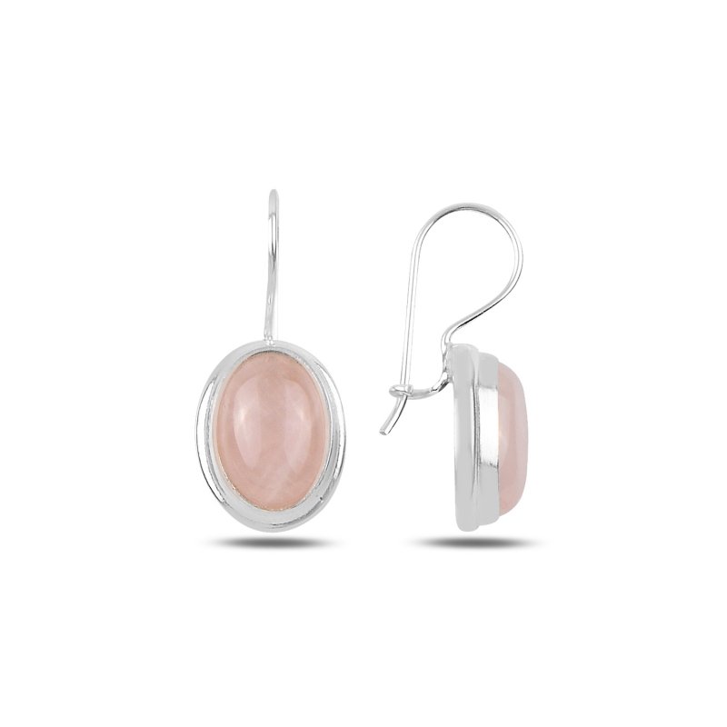 Rose Quartz Handmade Earrings - E99736