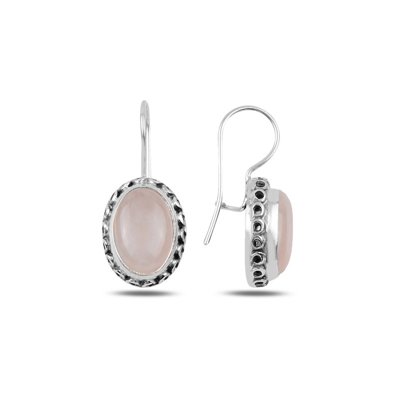 Rose Quartz Handmade Earrings - E99749