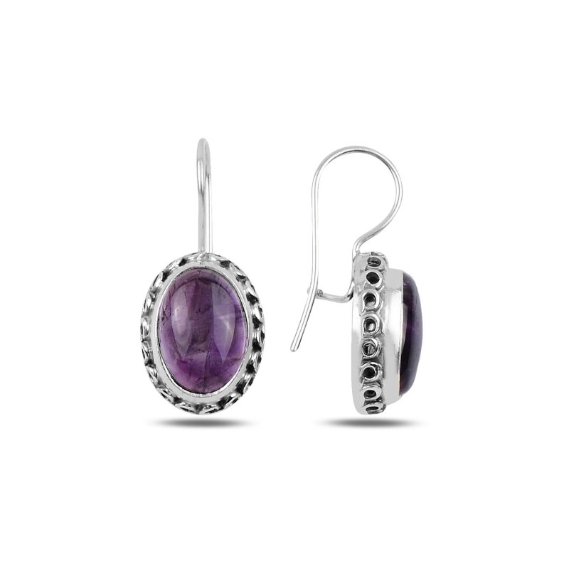 Amethyst Handmade Earrings - E99753