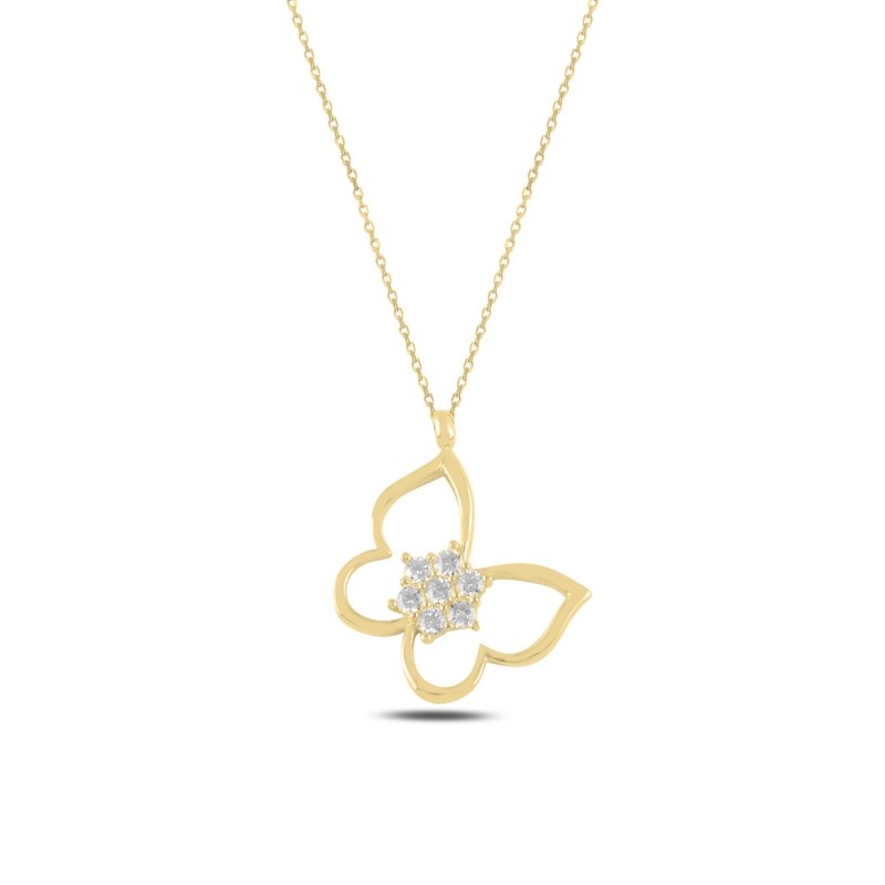 Butterfly CZ Necklace - N99935