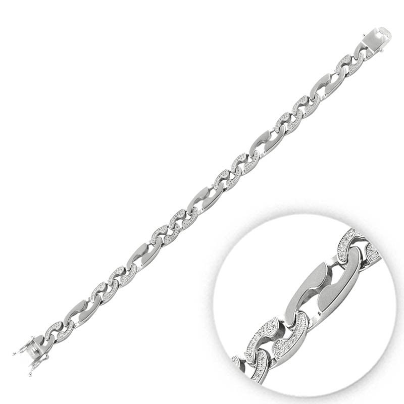 Zirconia Chain Bracelet - B09962