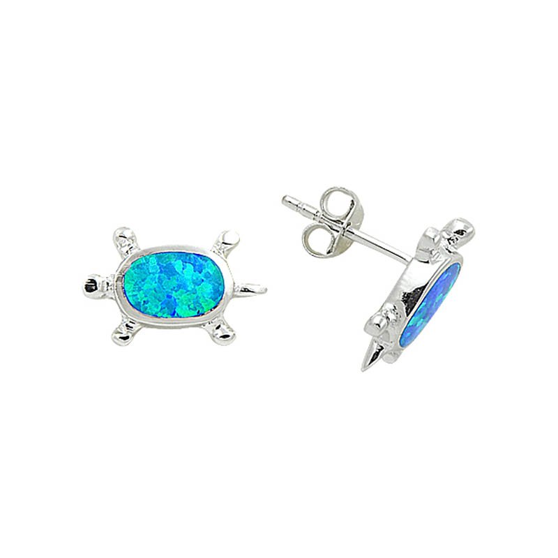 Opal Turtle Earrings - E08840
