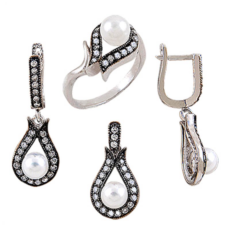 Silver Gemstone Set S4806 - S01035