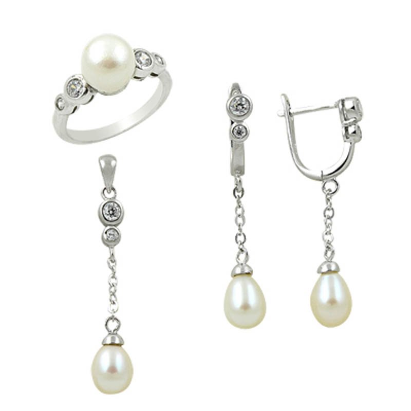 Silver Gemstone Set - S09353