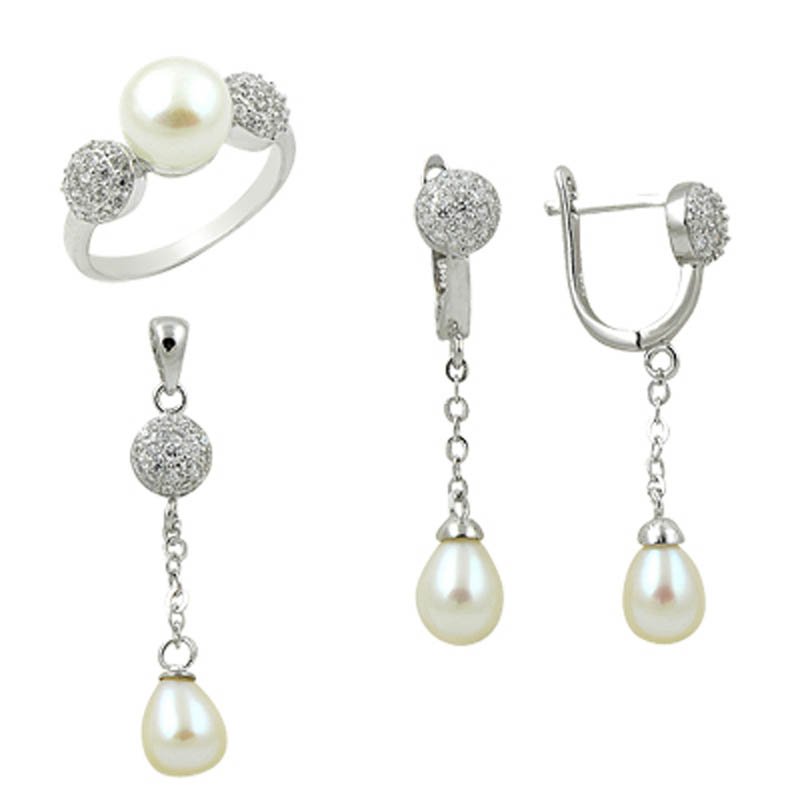 Silver Gemstone Set - S09354