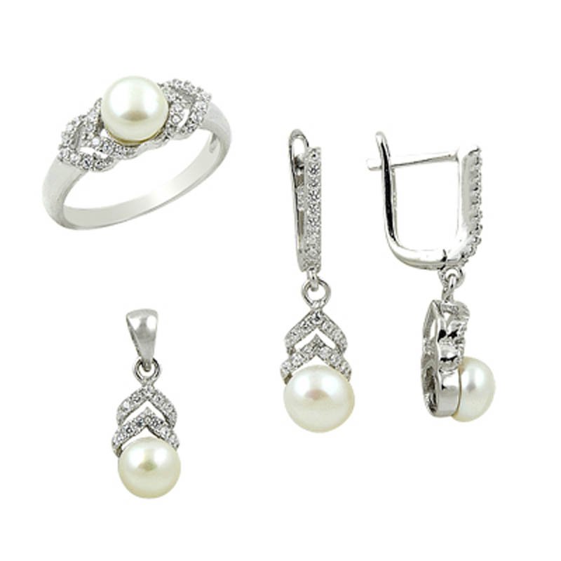 Silver Gemstone Set - S09355
