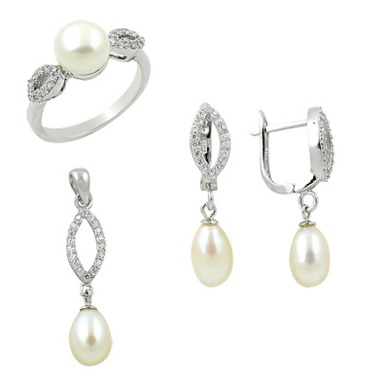 Silver Gemstone Set - S09357